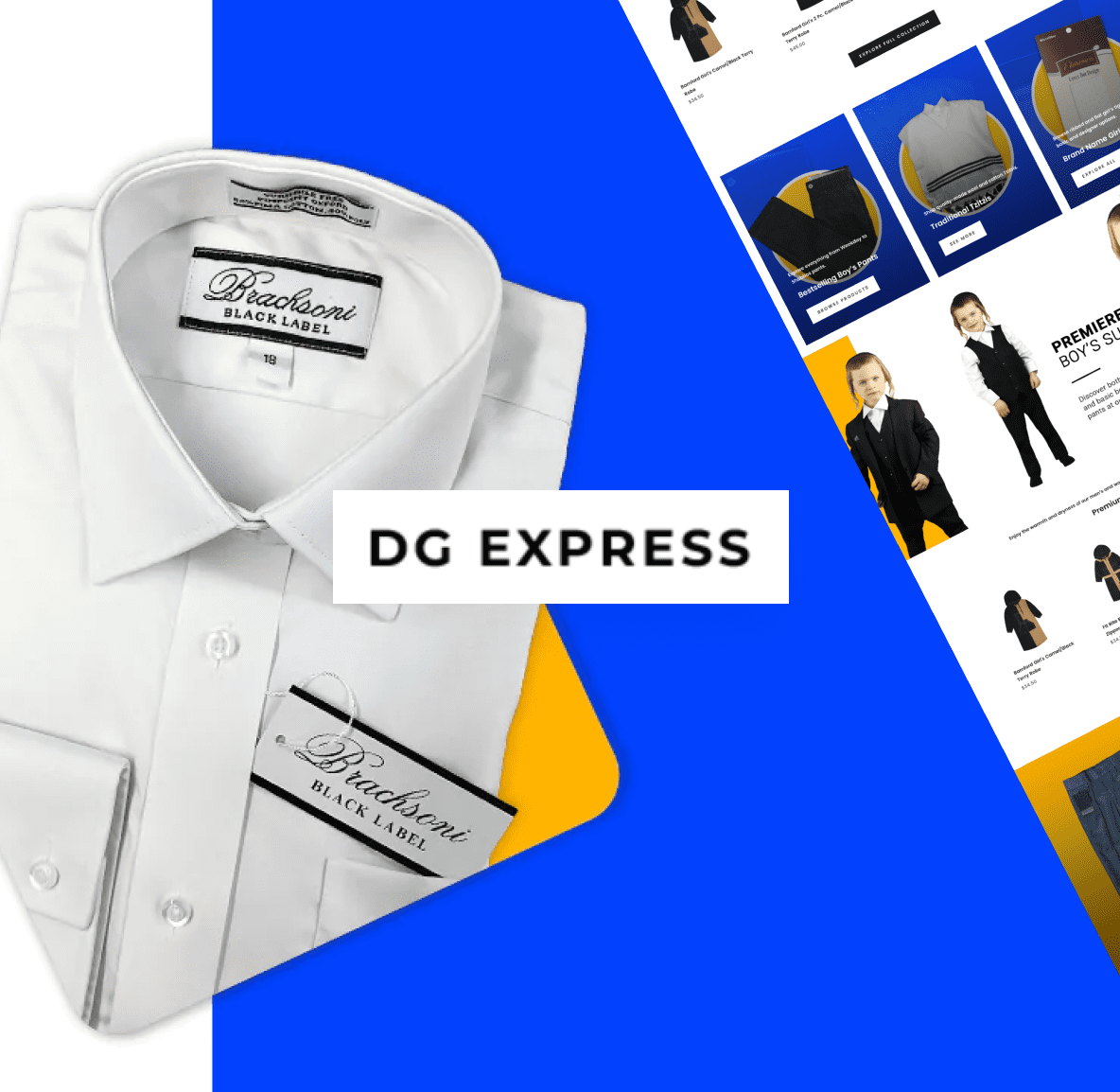 DG Express E-commerce Website