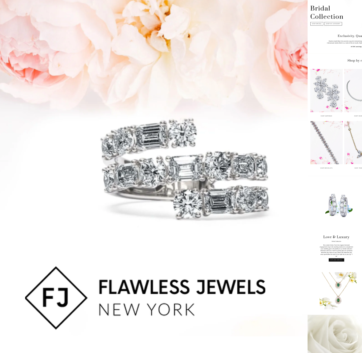 Flawless Jewels NY E-commerce Website
